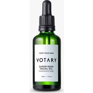 Votary Super Seed Facial Oil | Anti aldrende ansigtsserum falder for tørhed rødme elasticitet beroliger & nærer hud for lokkende ungdommeligt loo