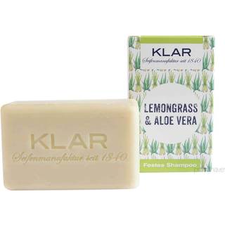 Klar Seifen Shampoo Bar, Citrongræs & Aloe Vera, 100 gr.