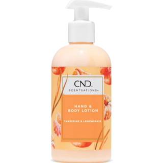 CND Scentsations Hand & Body Lotion Deep Moisturizing and Hydrating Formula til t?r beskadiget hud Tangerine & Lemongrass 8.3 FL. oz