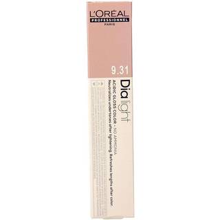 L’Oréal Professionnel Dia Light Permanent hårfarve Ammoniakfri Skygge 9.31 Biondo Chiarissimo Beige Dorato 50 ml - 50 ml