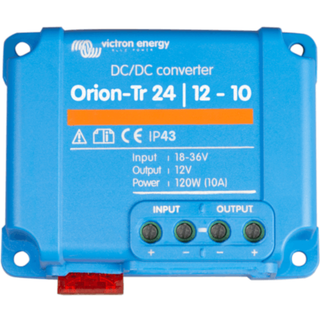 DC-DC konverter 24 V til 12 V Victron Orion-Tr Non-Isolated 24/12-10, 120 W, 10 A