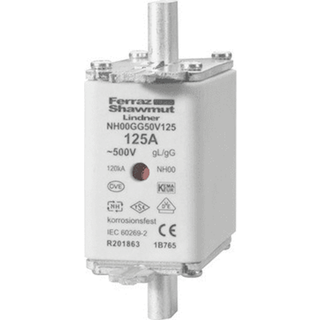 MERSEN Sikring nh000 80a gl/gg 500v