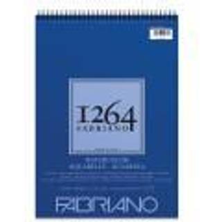 Fabriano 1264 akvarelpude 11 x 15 lys hvid