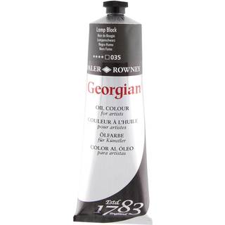 Georgian Oil Colour oliefarve 38 ml Lamp Black 035
