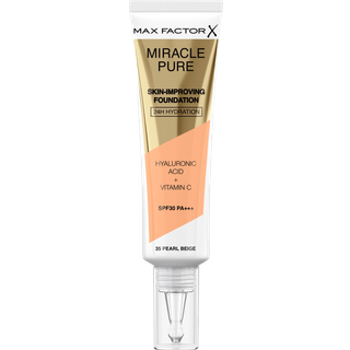 Max Factor Miracle Pure Skin Langtidsholdbar foundation SPF 30 Skygge 35 Pearl Beige 30 ml - 30 ml