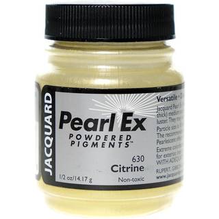 Jacquard Pearl-Ex Pigment skaber metallisk eller perlescent effekt .5 ounce jar citrine
