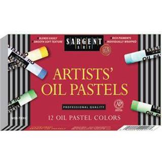 Sargent Art 22-2017 12-Count Oil Pastels Assorteret 5,8 cm x 0,88 cm