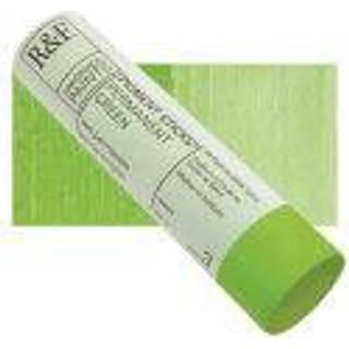 R&F Håndlavede maling - Professionel oliepigment Stick Permanent grøn 100 ml