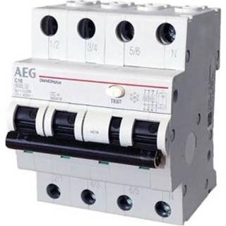 Kombiafbryder C 16A 3P+N 30mA 4m 6kA (HPFI type A)