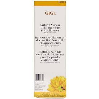 Gigi Natural Muslin og Wax Applicator Combo
