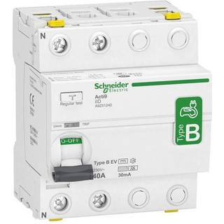 Schneider Rccb hpfi afb. 2p 40a 30ma b ev ac/dc