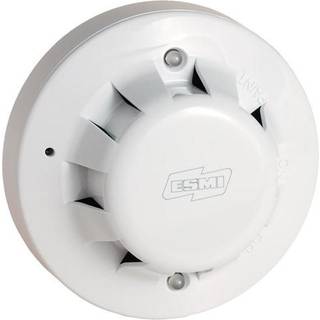 ESMI Optisk røgdetektor (edi-20) programmerbar, intellia u/isolator. sokkeltype ebi-10/ebi-11/ebi-20. adresseres via sokkel