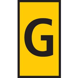 Hellermann Ledningsmærke g gul w2
