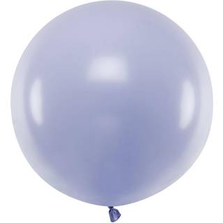 1 stk Stor pastel lavendel ballon - 60 cm