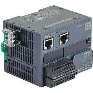 Schneider Tm221 plc,di8,ai2,do8 pnp 24v