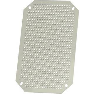 Fibox Montageplade perforeret 280x180x3mm