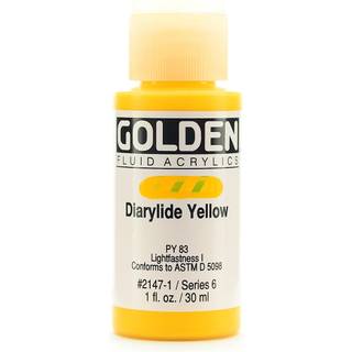 Golden Fluid Acrylics 30 ml - 2147 Diarylide Yellow