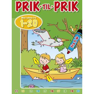 Bolden Malebog - Prik til Prik med tallene fra 1-20