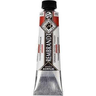 Rembrandt akrylfarve 40 ml Transparent Oxide Orange - 273