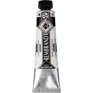 Rembrandt akrylfarve 40 ml Lamp Black - 702