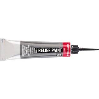 Amsterdam Relief Paint 20 ml - Lead grey (736)