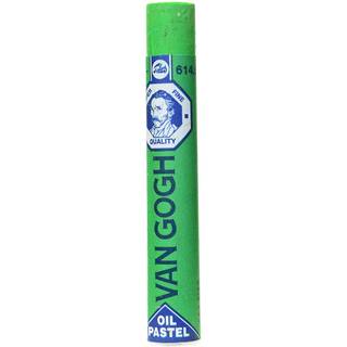 V Gogh oil pastel Perm. green