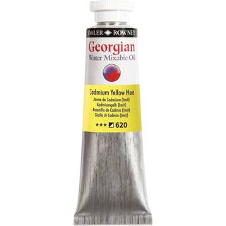 Georgian Water Mixable Oil Colour, vandopløselig oliefarve 37 ml Cadmium Yellow Hue 620