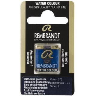 Rembrandt Løse Akvarelbrikker Phth. Blue Green(576)