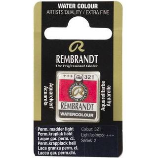 Rembrandt Løse Akvarelbrikker Perm. Madder Lt (321)