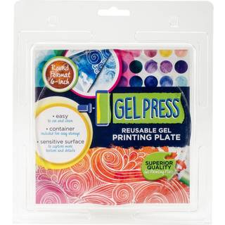 Gel Press 10806-6 Gel 6 """" Circle Multi-Colour
