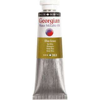 Georgian Water Mixable Oil Colour, vandopløselig oliefarve 37 ml Olive Green 363