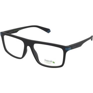 Polaroid Mand PLD D448 VKM Optiske stel Plast Sort-opaque Firkantet