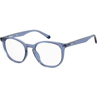 Polaroid PLD D381 MVU 51 Briller Mænd Blue - Clear Azure Blue - 51mm