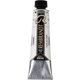 Rembrandt akrylfarve 40 ml Titanium White - 105