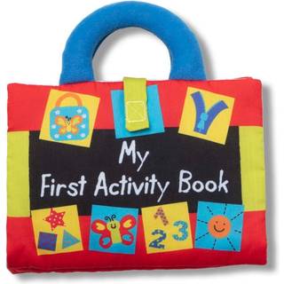 Melissa & Doug KS Kids My First Activity Book 8 -siders bl?d bog til babyer og sm?b?rn - Tidlig l?ringsudvikling af plys bl?d aktivitetsbog