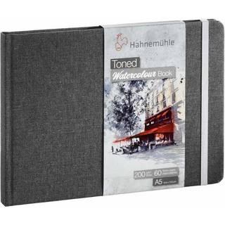 Toned Watercolour Book hellgrau 200g/m² 30 Blatt