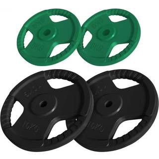 Vægtskiver Trigrip 31 mm 2x10 kg 2x5 kg