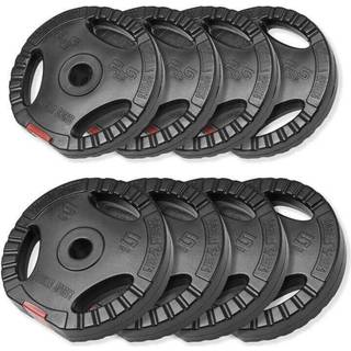 Vægtskiver PRO Trigrip 4x5 kg 4x2,5 kg