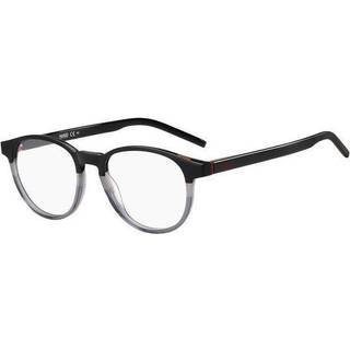 HUGO Hugo 1129 08A 50 Briller Mænd Krystalklar - Transparent Black Grey - 50mm