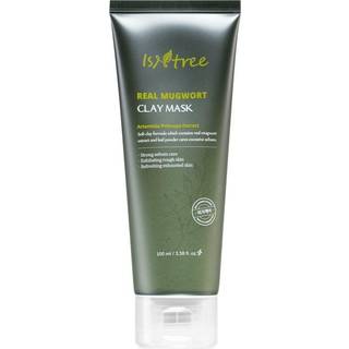 Isntree Real Mugwort Dybderensende maske til problemhud og fedtet hud 100 ml - 100 ml