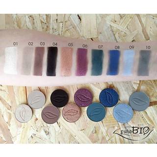 puroBIO Cosmetics Compact Eyeshadows Øjenskygge Genopfyldning Skygge 01 Sparkling Wine 2,5 g - 2,5 g