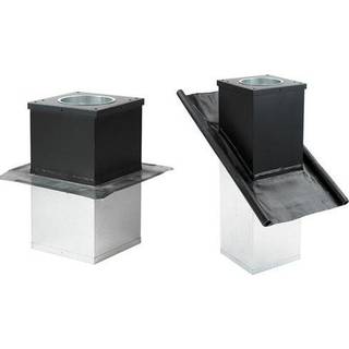 Exhausto taggennemføring | TGK - Ø315 mm, 40°, Zink flange