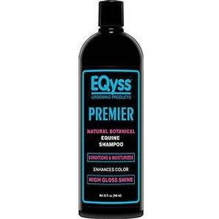 EQYSS Premier Equine Shampoo - Betingelser og fugter Horse's Coat Mane & Tail - Forbedrer alle frakkefarver fremmer Shine Silicone Free (32 oz)