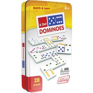 Junior Learning Six Dot Dominoes Education Action Games Multi