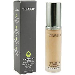 Phyto-pigmenter fejlfri serumfundament Golden Tan | Hud-perficerende + aldersbestemt serum i en | Plante-afledte phyto-pigmenter -1 fl oz
