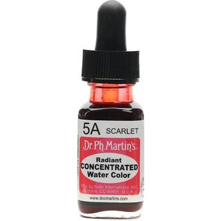 Dr. Ph. Martins str?lende koncentrerede vandfarve 0,5 oz skarlagen (5A) radi05ozs5a