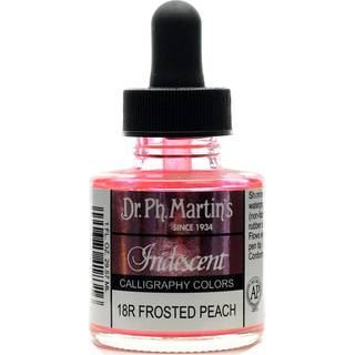 Dr. Ph. Martins iriserende kalligrafi farve (18r) blækflaske 1,0 oz Frostet fersken 1 flaske