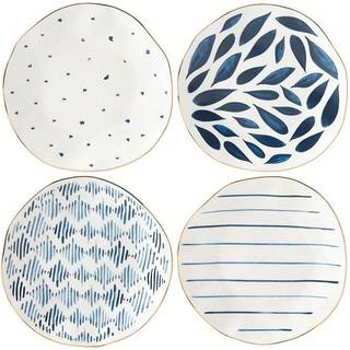 Lenox Blue Bay 4-delt dessertplade s?t 4,05 lb