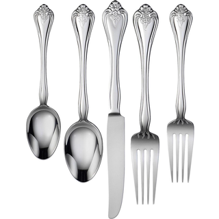 Oneida boutonniere 20-delt bestik sæt service til 4 sølv