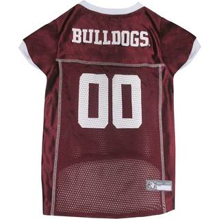 Kæledyr først NCAA College Mississippi State Bulldogs Mesh Jersey for Dogs & Cats Size X-Small Licensed Dog Jersey med dit foretrukne fodbold/bas